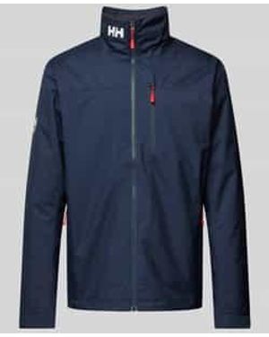 Helly Hansen Jas Met Opstaande Kraag - Blauw