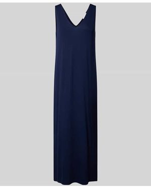 ARMEDANGELS Slim Fit Freizeitkleid aus Viskose-Mix - Blau