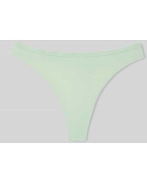 Calvin Klein String mit elastischem Label-Bund - Grün