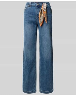 Buena Vista Straight Fit Jeans aus Baumwoll-Mix - Blau