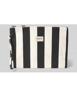 Barts Clutch mit Logo-Patch Modell 'Juno' - Schwarz