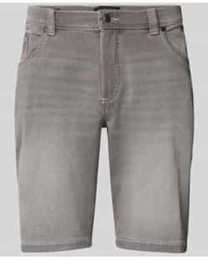 Bugatti Modern Fit Korte Jeans - Grijs