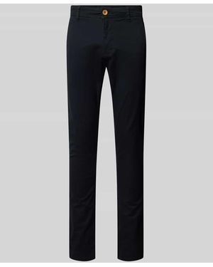Blend Slim Fit Hose mit Eingriff- und Gesäßtaschen Modell 'NATAN' - Blau