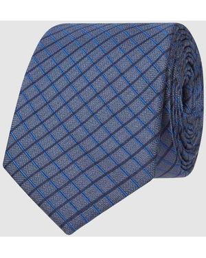 Willen Krawatte Aus Reiner Seide (6,5 Cm) - Blau