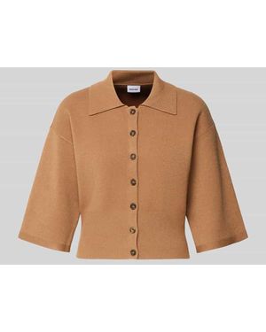 Noisy May Strickjacke aus Viskose-Mix Modell 'SHYLA' - Natur