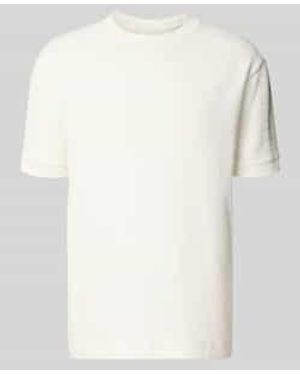 Marc O' Polo Relaxed Fit T-Shirt Van Katoenmix - Wit