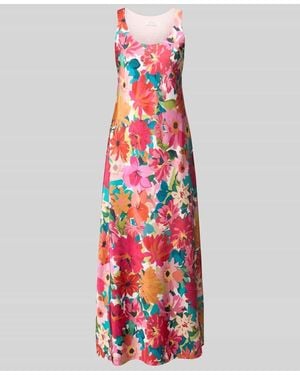 ROBE LÉGÈRE Maxikleid mit floralem Allover-Print - Weiß