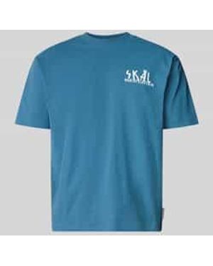 Marc O' Polo Relaxed Fit T-Shirt Van Puur Katoen - Blauw
