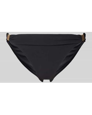 Barts Bikini-Hose mit Applikationen - Schwarz