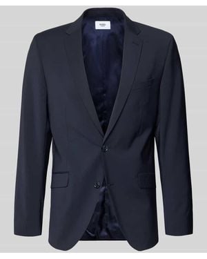 DIGEL Slim Fit 2-Knopf-Sakko mit Pattentaschen Modell 'Allen' - Blau