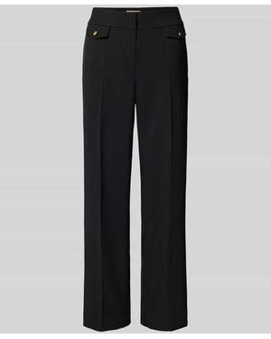 Seductive Stoffhose mit Pattentaschen Modell 'ALARA' - Schwarz