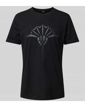 Joop! T-Shirt mit Motiv-Print - Schwarz