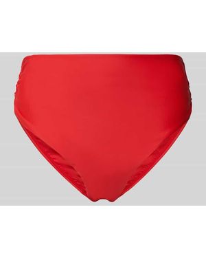Barts High Waist Bikini-Hose mit Raffungen Modell 'Kelli' - Rot