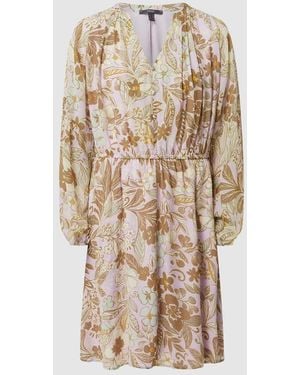 Esprit Kleid Aus Chiffon - Natur
