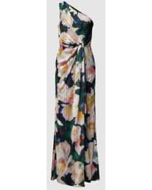 Adrianna Papell Avondjurk Met All-over Print - Wit