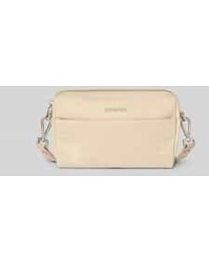 Bogner Schoudertas Met Labeldetail - Naturel