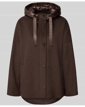 Comma, Jacke mit Kapuze - Braun