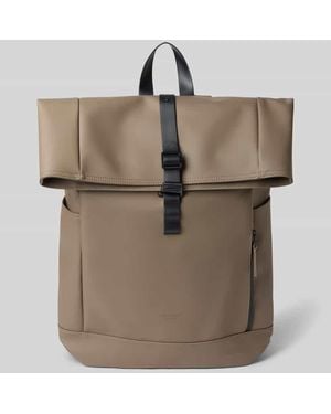 Gaston Luga Rucksack mit Rolltop Modell 'Splash' - Natur