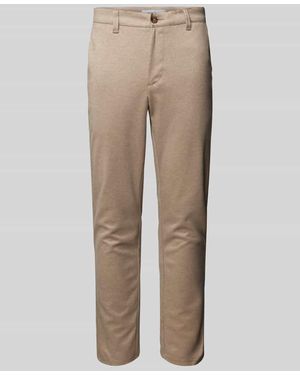 Only & Sons Chino Mit Französischen Eingrifftaschen Modell 'Mark' - Natur