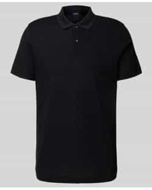 Joop! Regular Fit Poloshirt Van Puur Katoen - Zwart