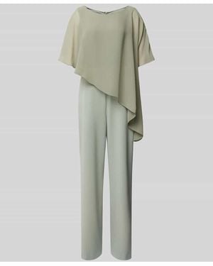 Swing Jumpsuit Mit Überwurf - Grün