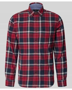 Superdry Regular Fit Freizeithemd aus reiner Baumwolle - Rot