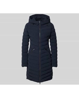 Moose Knuckles Daunenmantel mit Kapuze - Blau