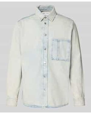 Samsøe & Samsøe Denim Overhemden - Wit
