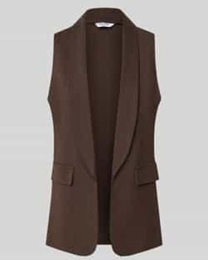 ZABAIONE Gilets - Bruin