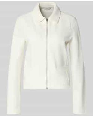 Tom Tailor Regular Fit Korte Blazer Van Katoenmix - Naturel