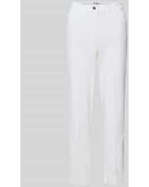 RAPHAELA by BRAX Broek Met Steekzakken Model 'Lorella' - Wit