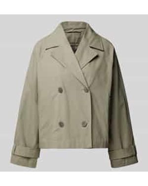 SELECTED Trenchcoat Met Strookzakken, Model 'Cilo' - Groen