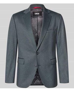 Cinque Regular Fit Sakko mit Viskose-Anteil Modell 'Data' - Blau