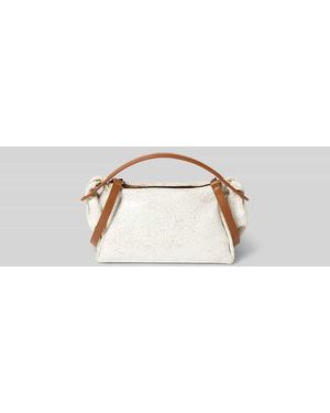 KENZO Shoulder Bag Aus Echtem Rindsleder - Mettallic