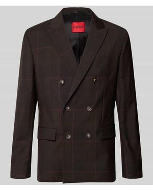HUGO Extra Slim Fit Anzugsakko aus reiner Schurwolle Modell 'Arti' - Schwarz
