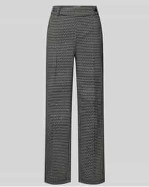 Street One Stoffen Broek Met Franse Steekzakken - Grijs