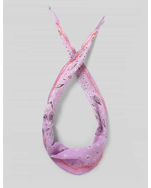 Codello Tuch mit Seide-Anteil und Paisely-Muster Modell 'Rombous' - Pink