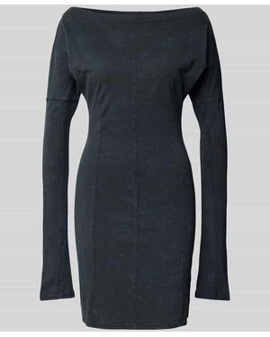 Weekday Minikleid mit U-Boot-Ausschnitt Modell 'Robin' - Blau