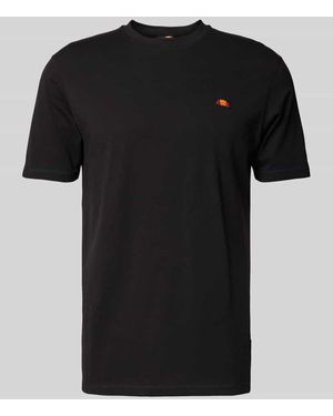 Ellesse T-Shirt mit Logo-Badge Modell 'CASSICA' - Schwarz