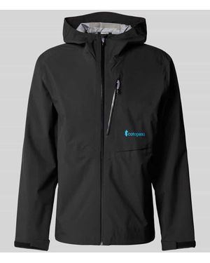 COTOPAXI Windbreaker Mit Label-Print - Schwarz
