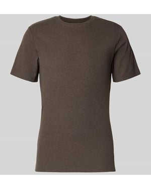 Only & Sons Regular Fit T-Shirt aus Baumwoll-Mix Modell 'TANNER' - Grau