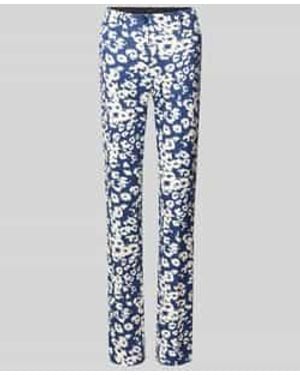 Marc Cain Smalle Broeken - Blauw