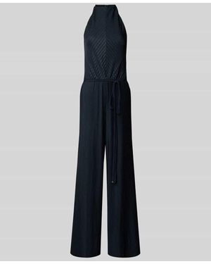 BOSS Jumpsuit mit Plisseefalten Modell 'Exuma' - Blau