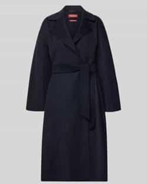 Max Mara Max Mara Klassieke Lange Jassen - Blauw