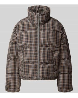 Mango Steppjacke mit Stehkragen Modell 'LAURI' - Braun
