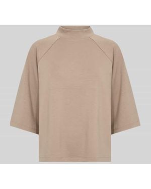 Soya Concept Loose Fit Sweatshirt aus Modal-Mix Modell 'BANU' - Natur