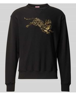 KENZO Sweatshirt aus reiner Baumwolle - Schwarz