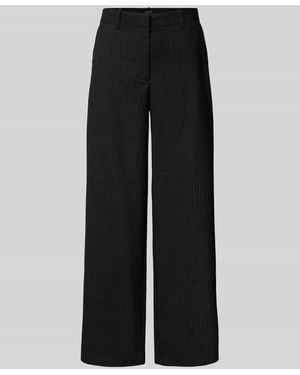 Vero Moda Weite Hose mit Viskose-Anteil Modell 'UNNA' - Schwarz