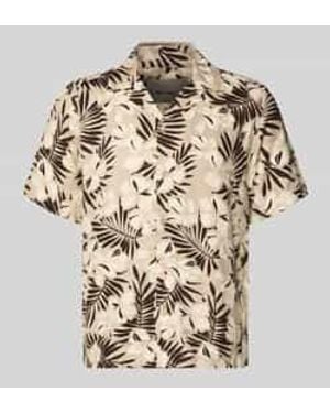 Only & Sons Casual Overhemden - Naturel