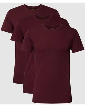 Polo Ralph Lauren T-Shirt Mit Logo-Stitching Im 3Er-Pack - Mehrfarbig